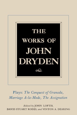The Works of John Dryden, Volume XI