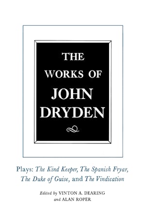 The Works of John Dryden, Volume XIV