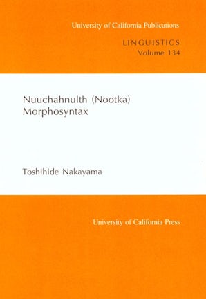 Nuuchahnulth (Nootka) Morphosyntax