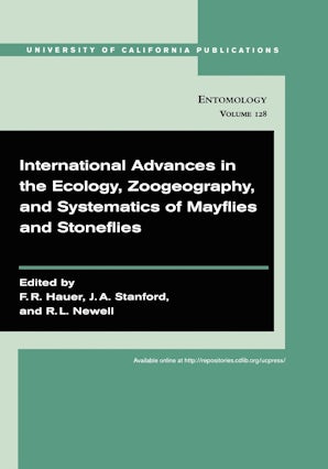 International Advances in the Ecology, Zoogeography, and Systematics of Mayflies and Stoneflies