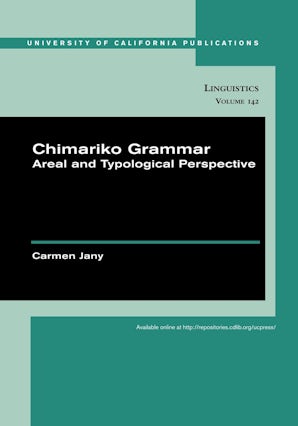 Chimariko Grammar