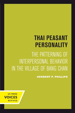 Thai Peasant Personality