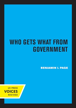 Who Gets What from Government