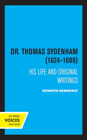 Dr. Thomas Sydenham (1624-1689)