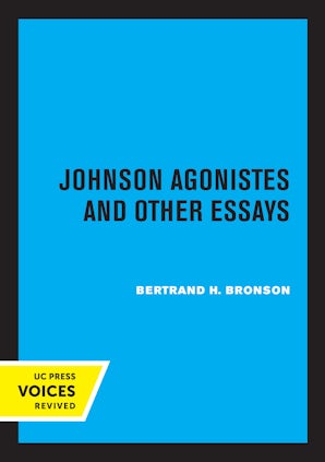 Johnson Agonistes and Other Essays