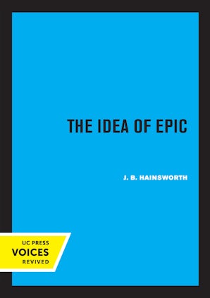 The Idea of Epic