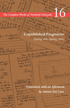 Unpublished Fragments (Spring 1885–Spring 1886)